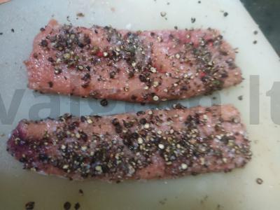 Gorbush 5 pipirų marinate Žingsnis 3