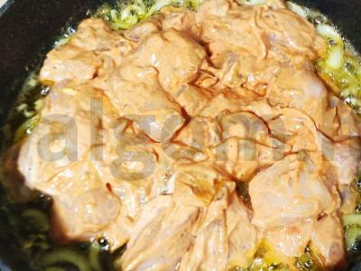 Klasikinis biryani su vištienos filė ir basmati ryžiais Žingsnis 2