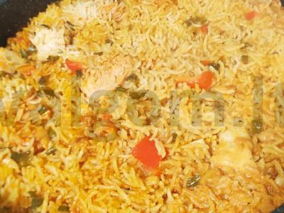 Klasikinis biryani su vištienos filė ir basmati ryžiais Žingsnis 3