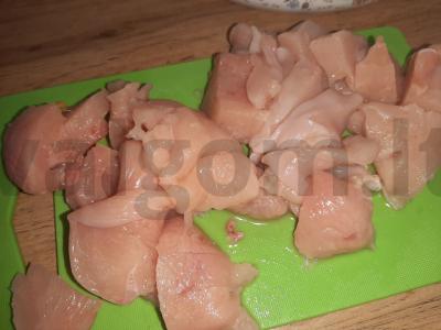 Makaronų sriuba su daržovėmis, krapais ir prieskoniais Žingsnis 2