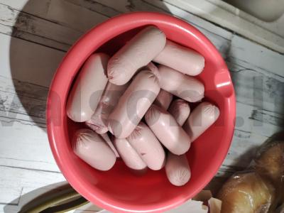 Dešrelės iš neraugintos mielinės tešlos per 30 minučių Žingsnis 1