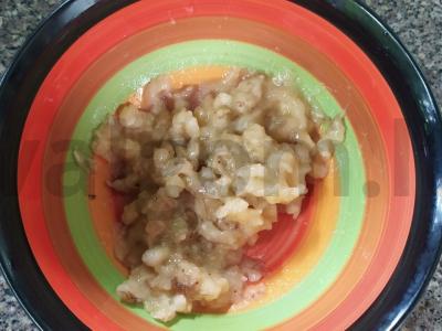 Bananiniai sausainiai su kokoso drožlėmis Žingsnis 2