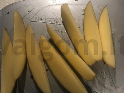 Kaimiškos bulvės ghee aliejuje Žingsnis 2