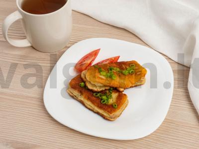 Karšti duonos sumuštiniai su karbonadu pagrindine nuotrauka