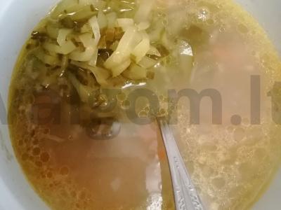 Rassolnik sriuba iš mano vaikystės. Žingsnis 6