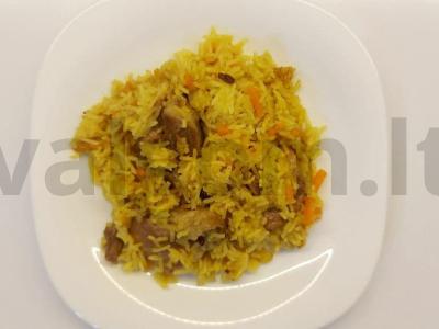 Biryani - tai aštrus indiškas plovas. pagrindine nuotrauka