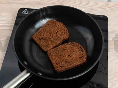 Ruginės duonos sumuštinis su karbonadu Žingsnis 3