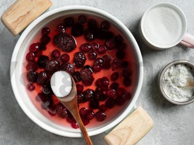 Kissel su šaldytomis uogomis Žingsnis 1