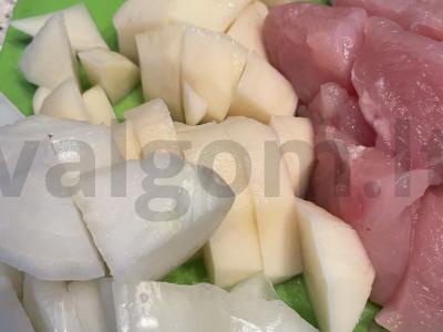 Vištienos kotletai lengvi Žingsnis 3