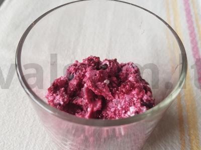 Varškės desertas su riešutais Žingsnis 3