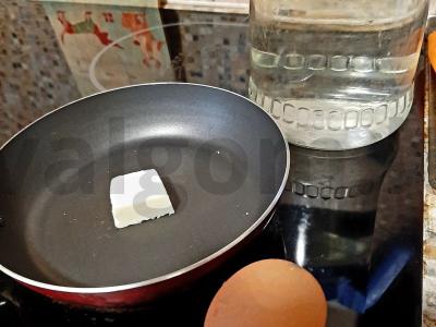 Kūdikių omletas be pieno Žingsnis 1
