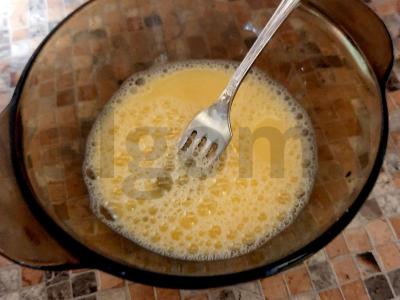 Kūdikių omletas be pieno Žingsnis 2