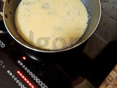 Kūdikių omletas be pieno Žingsnis 3