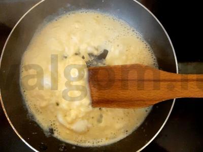 Kūdikių omletas be pieno Žingsnis 4