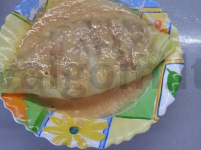 Kopūstų cheburek be tešlos Žingsnis 6