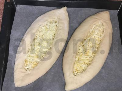 Hachapuri ajar su pienu Žingsnis 8