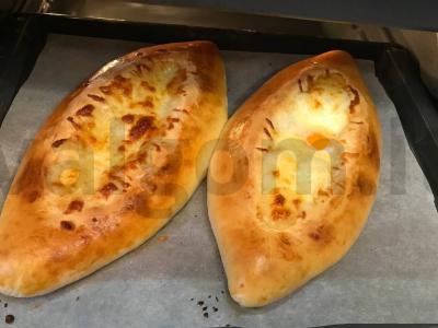Hachapuri ajar su pienu Žingsnis 9