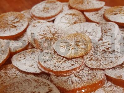 Apvalūs cukruoti apelsinai pagrindine nuotrauka