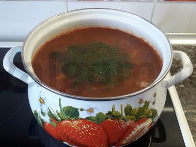 Harcho sriuba su vištiena Žingsnis 6