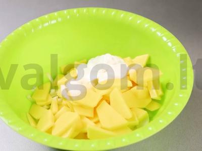 Kepta pangasija su bulvėmis Žingsnis 3