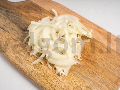 Žuvies salotos su pomidorų pasta žiemai Žingsnis 2