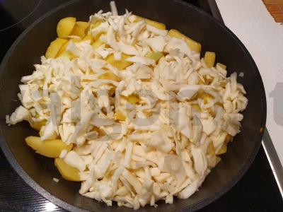 Troškintos daržovės garnyrui Žingsnis 3