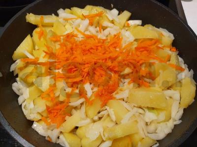 Troškintos daržovės garnyrui Žingsnis 4