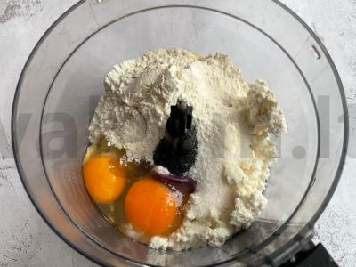 Sūrio blyneliai Žingsnis 3