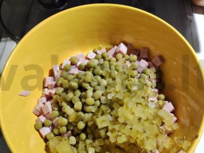 Olivier bet kokiai šventei Žingsnis 6