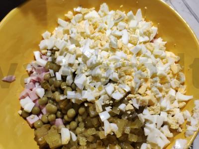 Olivier bet kokiai šventei Žingsnis 7