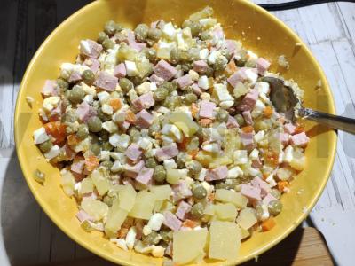 Olivier bet kokiai šventei Žingsnis 9