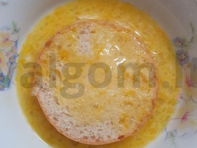 Sluoksniuotos tešlos skrebučiai su paštetu Žingsnis 1