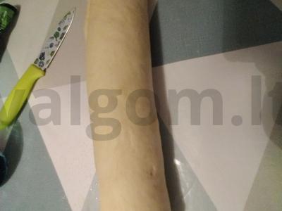 Bandelės iš kreminio fondanto Žingsnis 5