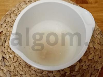 Dešra tešloje "Gėlė" Žingsnis 1