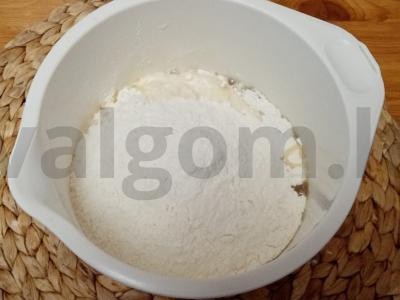 Dešra tešloje "Gėlė" Žingsnis 2