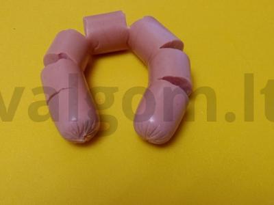 Dešra tešloje "Gėlė" Žingsnis 4