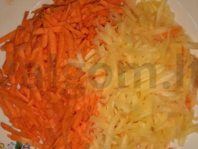 Daržovių troškinys su malta kiauliena Žingsnis 1