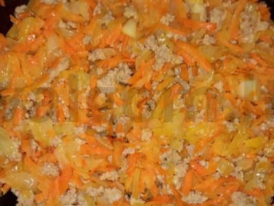 Daržovių troškinys su malta kiauliena Žingsnis 4