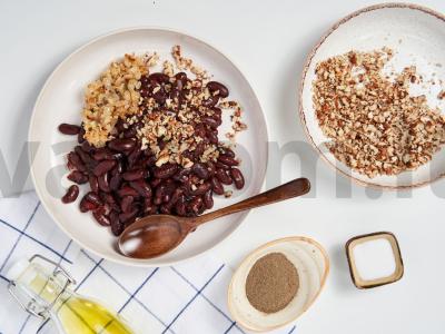 Pupelių salotos Žingsnis 3