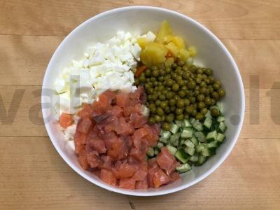 Švelni lašišos alyvuogė Žingsnis 1
