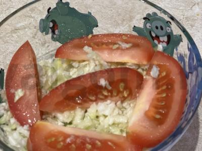 Vitaminų salotos Žingsnis 3