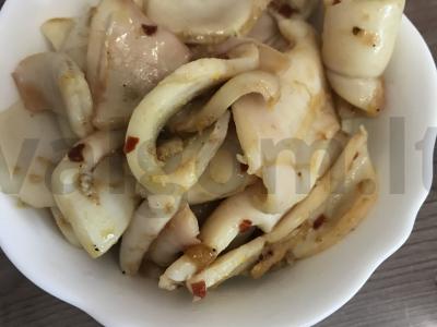 Aštri brusketos su kalmarais Žingsnis 2