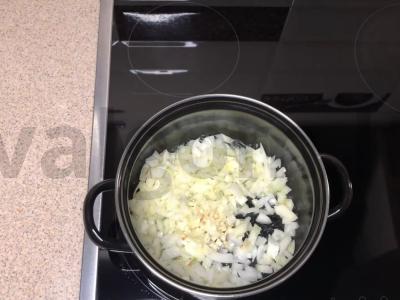 Lęšių kreminė sriuba su pomidorų pasta Žingsnis 3