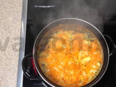 Lęšių kreminė sriuba su pomidorų pasta Žingsnis 4