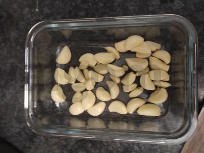 Skrudinti česnakai sumuštiniams Žingsnis 2