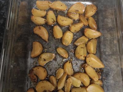 Skrudinti česnakai sumuštiniams Žingsnis 5