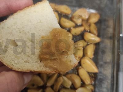 Skrudinti česnakai sumuštiniams Žingsnis 6