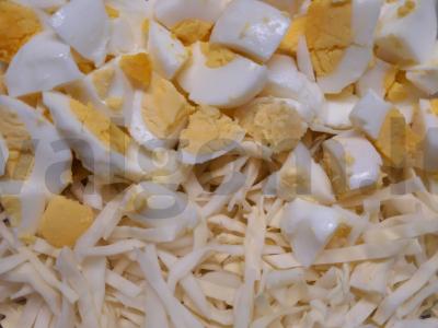 Cezario salotos su vištienos filė ir kopūstais Žingsnis 4