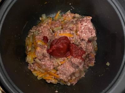 Pūkuoti ir aromatingi Poltavos haluškai su mėsos padažu Žingsnis 3