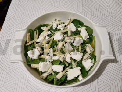 Sūrio frittata su špinatais Žingsnis 3
